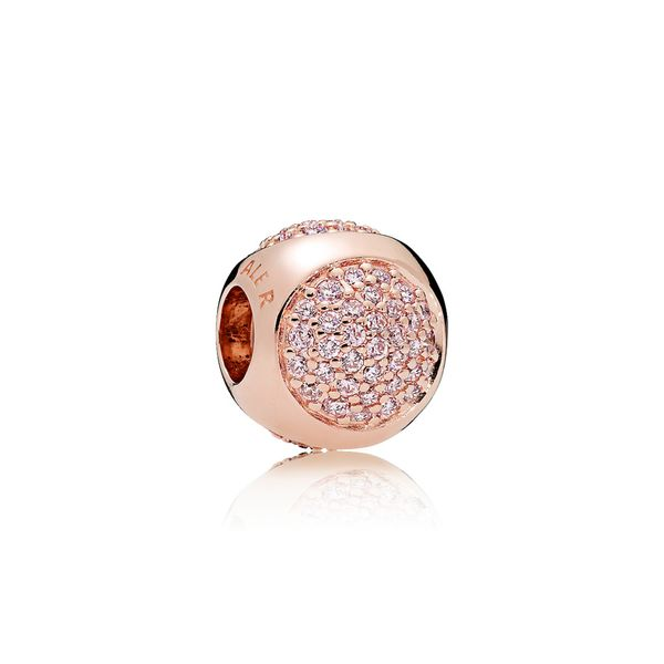 PANDORA 786214PCZ Pink Dazzling Droplet in Pandora Rose Charm Taylors Jewellers Alliston, ON