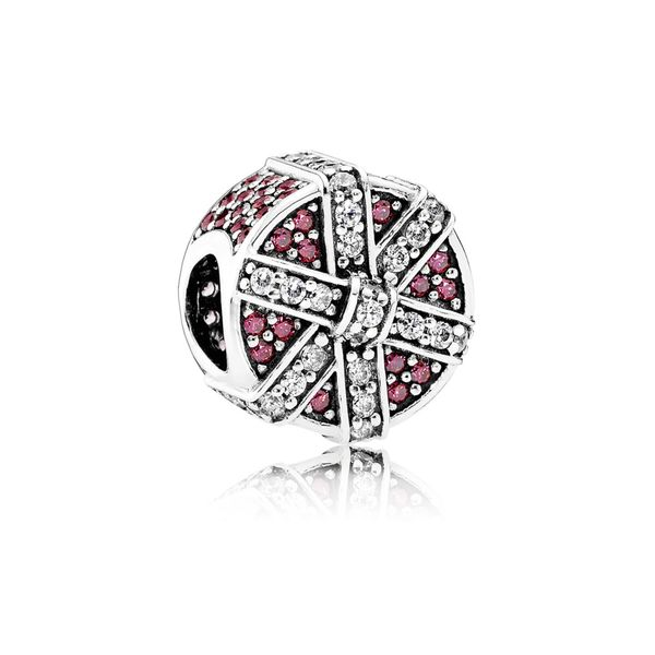 PANDORA 792006CZR Red Shimmering Gift Charm Taylors Jewellers Alliston, ON