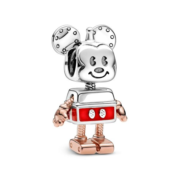 PANDORA 789073C01 Disney Mickey Mouse Robot Charm Taylors Jewellers Alliston, ON