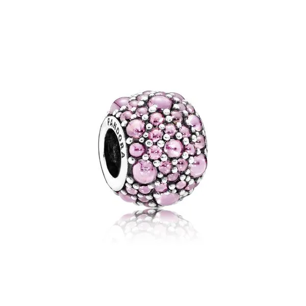 PANDORA 791755PCZ Pink Shimmering Droplets Charm Taylors Jewellers Alliston, ON