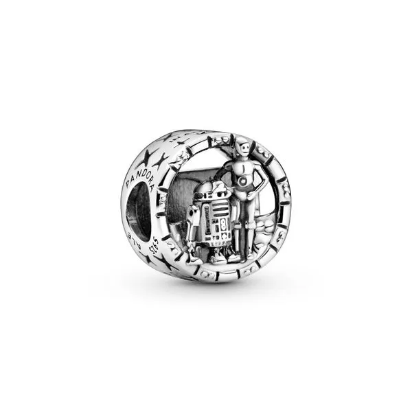 PANDORA 799245C00 STAR WARS LOGO, R2D2 AND C3PO STERLING SILVER Taylors Jewellers Alliston, ON