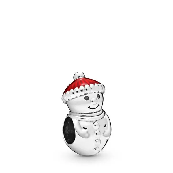 PANDORA 798478C01 SNOWMAN & CHRISTMAS HAT Taylors Jewellers Alliston, ON