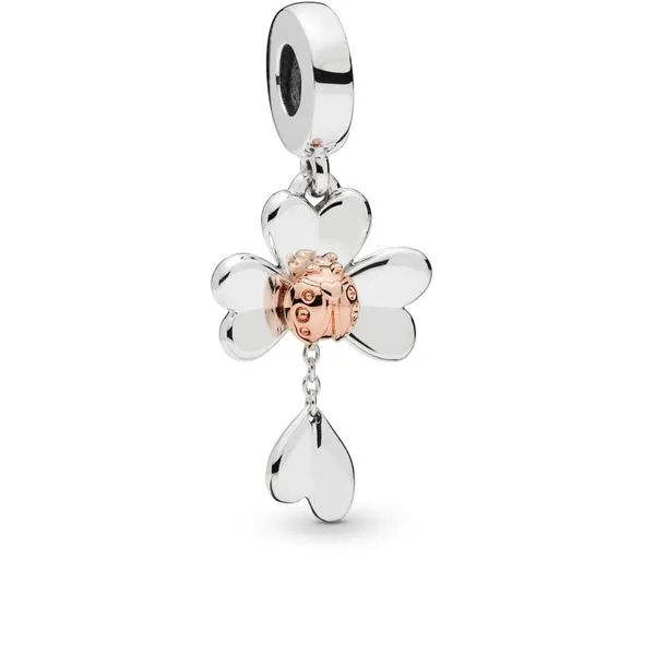 PANDORA 787877 Clover & Ladybird Charm Taylors Jewellers Alliston, ON