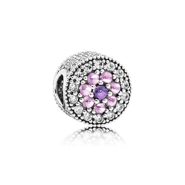 PANDORA 791820PCZMX Dazzling Floral Charm Taylors Jewellers Alliston, ON