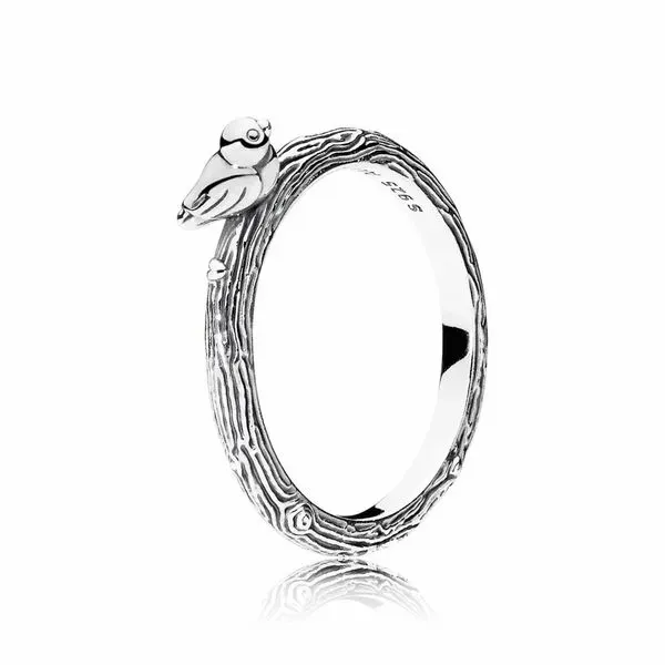 PANDORA 197103-54 BIRD STERLING SILVER RING SIZE 7 Taylors Jewellers Alliston, ON