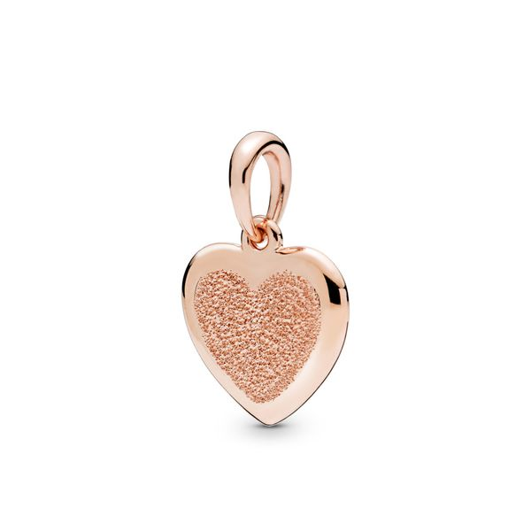 PANDORA 387926 Heart Pendant In Diamond-Pointed Rose Taylors Jewellers Alliston, ON