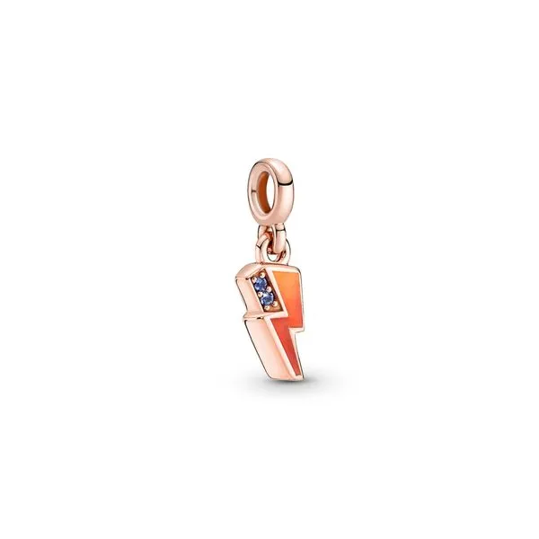 PANDORA 781909C01 Lightning 14K Rose Gold-Plated Mini Dangle Taylors Jewellers Alliston, ON