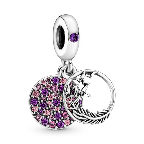 PANDORA 799561C01 Feather Sterling Silver Dangle With Fancy Fairy Taylors Jewellers Alliston, ON