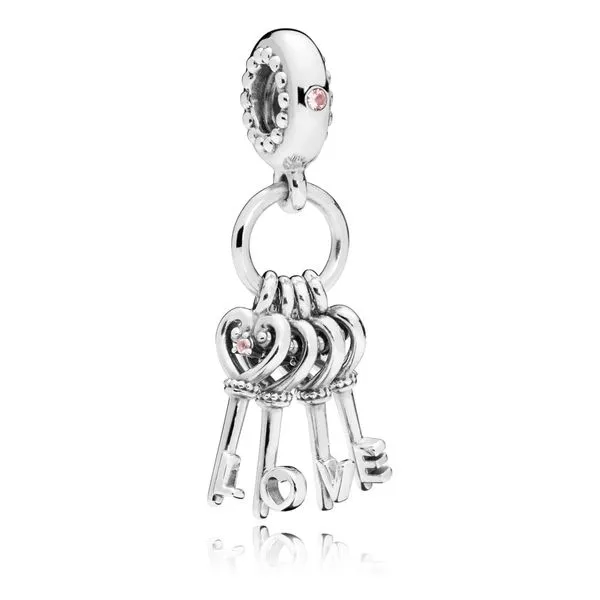 PANDORA 797654NPMMX KEYS OF LOVE CHARM Taylors Jewellers Alliston, ON