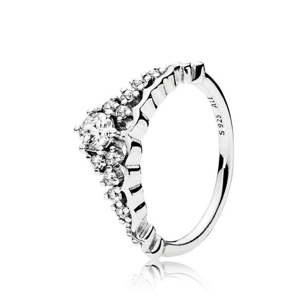 PANDORA 196226CZ-56 Fairy Tale Tiara Ring Size 7.5 Taylors Jewellers Alliston, ON