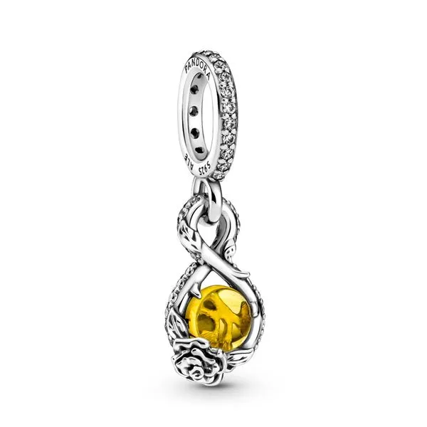 PANDORA 399525C01 Disney Belle Infinity And Rose Sterling Silver Taylors Jewellers Alliston, ON