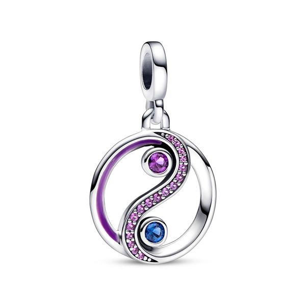 PANDORA 792307C01 Ying And Yang Sterling Silver Medallion Taylors Jewellers Alliston, ON