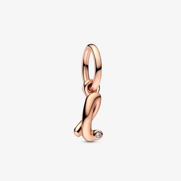 PANDORA 782533C01 Letter l Script Alphabet Dangle Charm Taylors Jewellers Alliston, ON