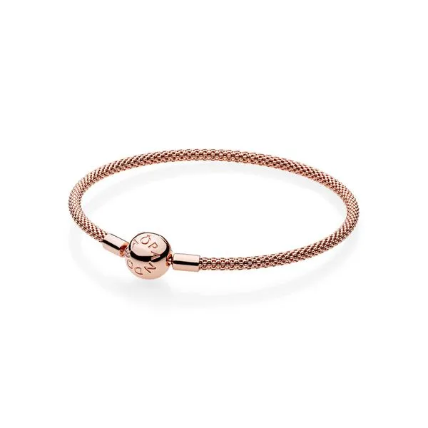 PANDORA 586543-21 Moments Mesh Bracelet Taylors Jewellers Alliston, ON