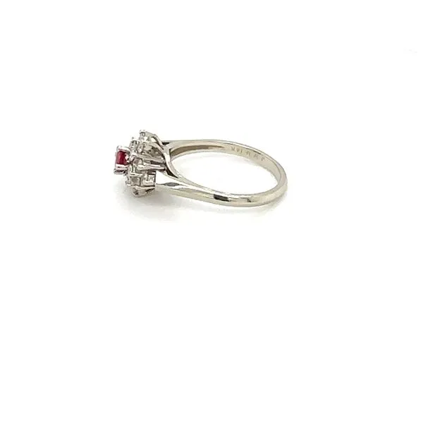 Estate Diamond & Ruby Ring Image 2 Taylors Jewellers Alliston, ON