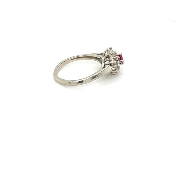 Estate Diamond & Ruby Ring Image 4 Taylors Jewellers Alliston, ON