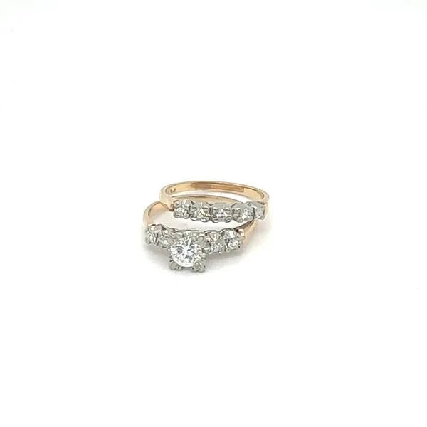 Estate 14/18kt Diamond Engagement Ring Set Taylors Jewellers Alliston, ON