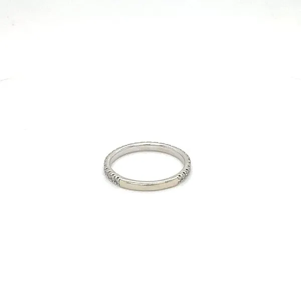 14kt White Gold Diamond Band Image 3 Taylors Jewellers Alliston, ON