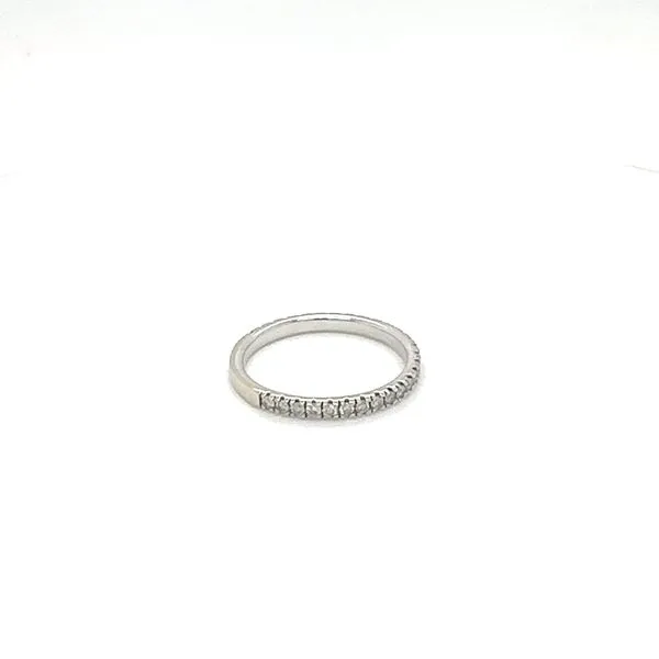 14kt White Gold Diamond Band Image 4 Taylors Jewellers Alliston, ON