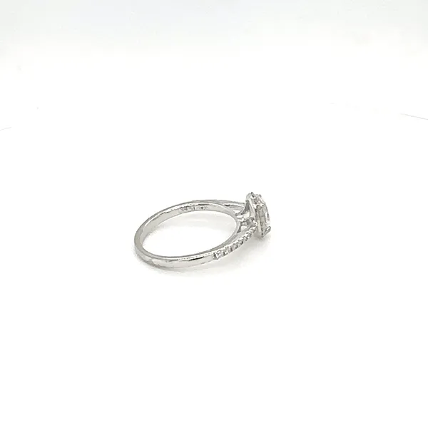 Canadian Diamond Oval Engagement Ring Image 4 Taylors Jewellers Alliston, ON
