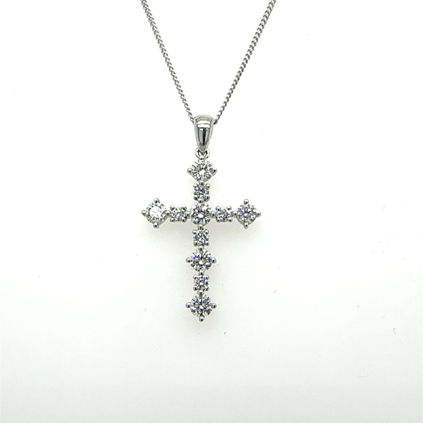 Diamond Cross Pendant Taylors Jewellers Alliston, ON