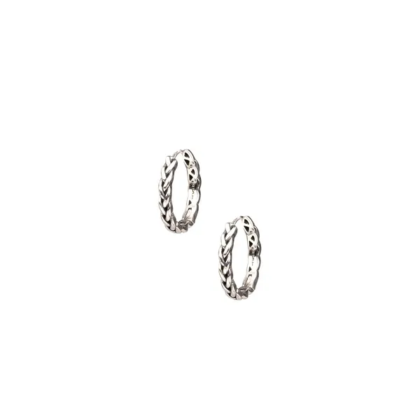Silver Huggie Eclipse Small Earrings Taylors Jewellers Alliston, ON