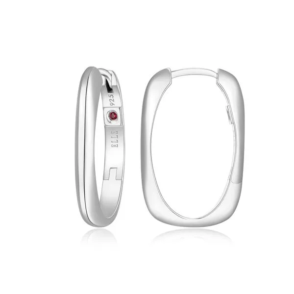 Elle Sterling Silver Huggie Earrings Taylors Jewellers Alliston, ON