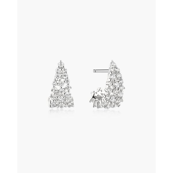 Openwork Cubic Zirconia Studs Taylors Jewellers Alliston, ON