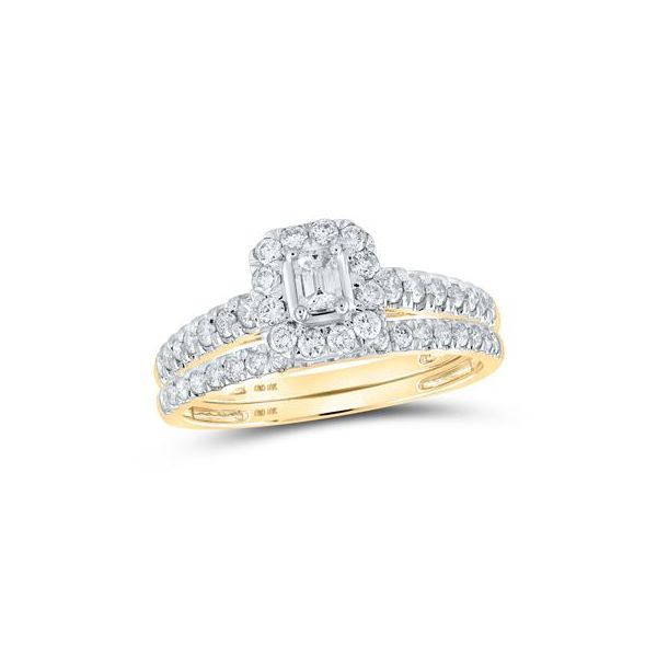 10Kt Yellow Gold Diamond Bridal Set Tena's Fine Diamonds and Jewelry Athens, GA