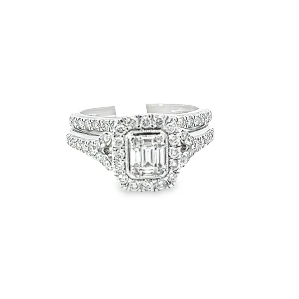 10K White Gold Diamond Engagement Ring Tena's Fine Diamonds and Jewelry Athens, GA
