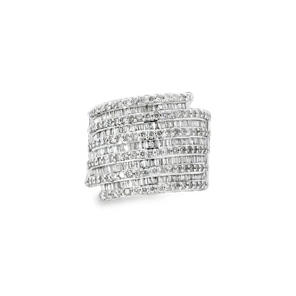 Elegant Multi-Band Diamond Ring
