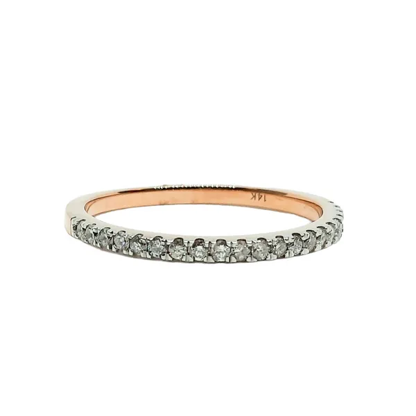 14K Rose Gold .25ctw Diamond Band Tena's Fine Diamonds and Jewelry Elberton, GA