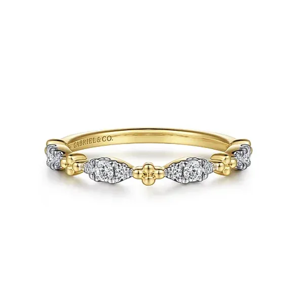 14Kt Diamond Marquise Shape Stackable Ring Tena's Fine Diamonds and Jewelry Athens, GA