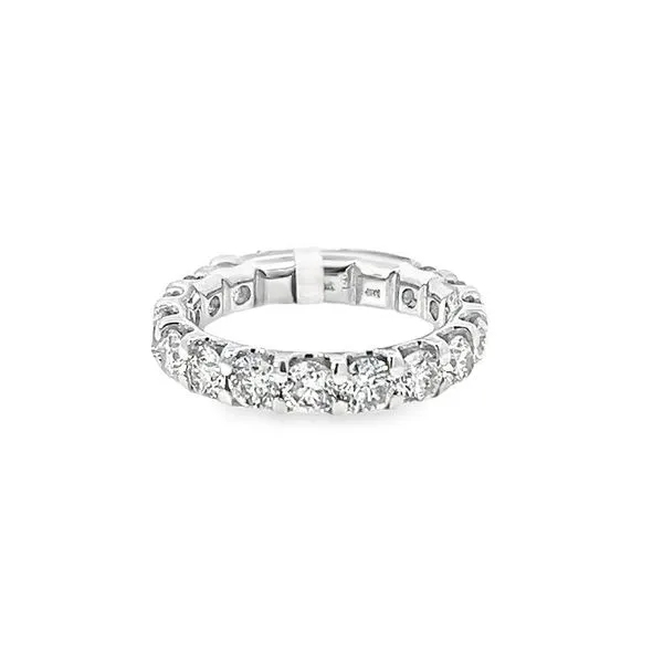 14Kt White Almost Eternity Diamond Band Tena's Fine Diamonds and Jewelry Elberton, GA