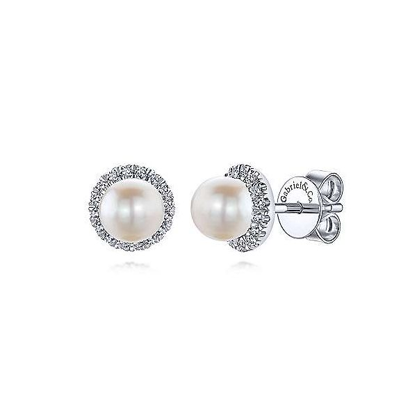 Gabriel & Co Diamond Earrings Tena's Fine Diamonds and Jewelry Athens, GA