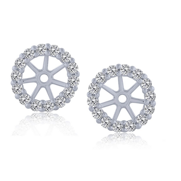 14K White Gold Diamond Earrings Tena's Fine Diamonds and Jewelry Athens, GA