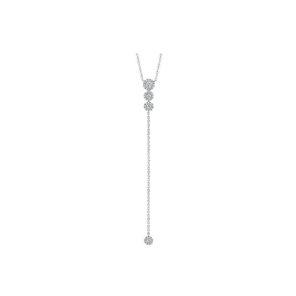 GUCCI 18K White Gold Lariat Logo Chain Necklace B0366 | Gucci | Buy at  TrueFacet