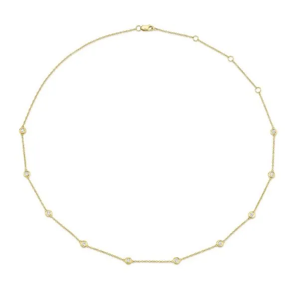 14Kt Diamonds by the Yard Necklace Tena's Fine Diamonds and Jewelry Athens, GA