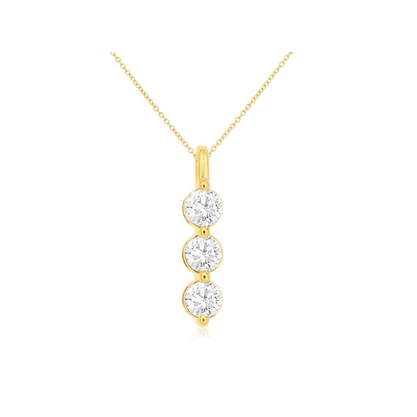 Lab Grown Diamond Pendants/Necklace Tena's Fine Diamonds and Jewelry Elberton, GA