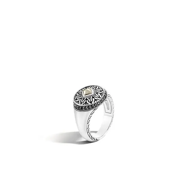 Sterling Silver Black Sapphire, Black Spinel & Pyrite Ring Tena's Fine Diamonds and Jewelry Elberton, GA