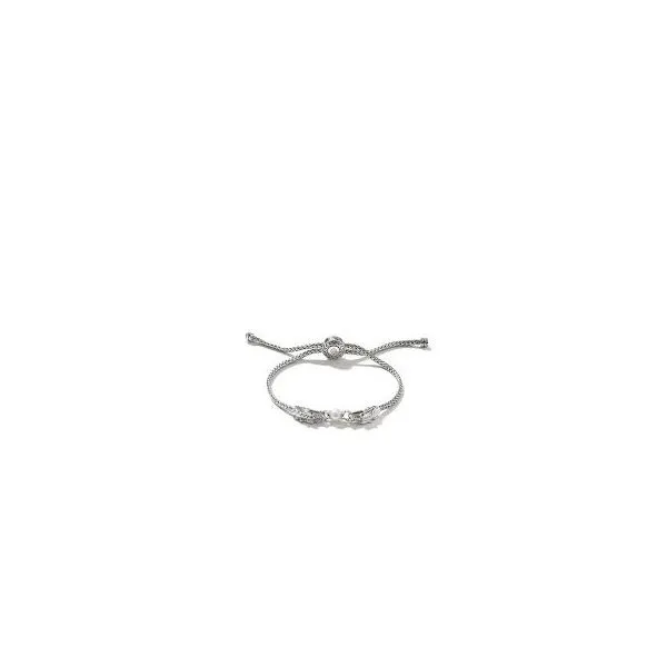 Legends Naga Silver Mini Chain Double Dragon Head Pull Through John Hardy Bracelet Tena's Fine Diamonds and Jewelry Elberton, GA