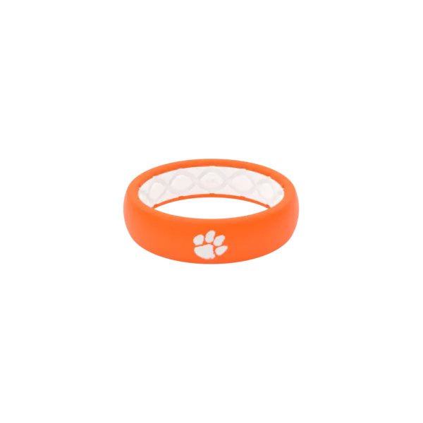 Clemson Silicone Band Ring