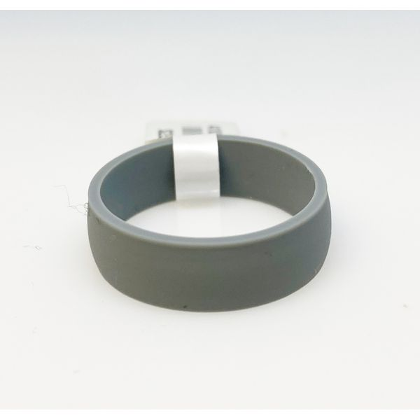 Grey Silicone Band Ring Tena's Fine Diamonds and Jewelry Athens, GA