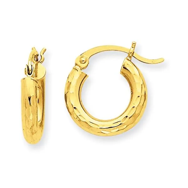 Gold Earrings Tena's Fine Diamonds and Jewelry Elberton, GA