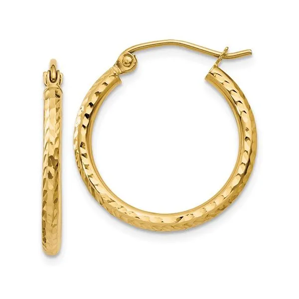 Gold Earrings Tena's Fine Diamonds and Jewelry Elberton, GA