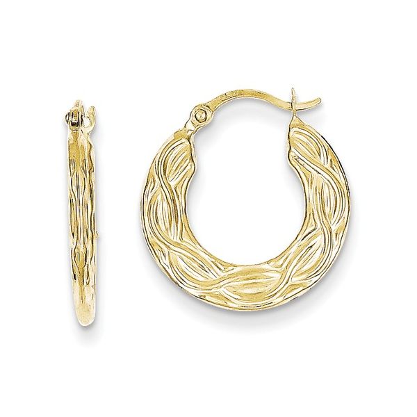 Gold Earrings Tena's Fine Diamonds and Jewelry Elberton, GA