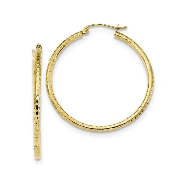 Gold Earrings Tena's Fine Diamonds and Jewelry Elberton, GA