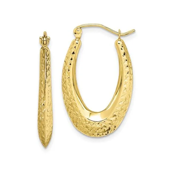Gold Earrings Tena's Fine Diamonds and Jewelry Elberton, GA