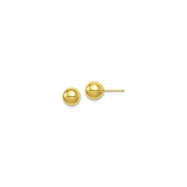 10Kt Gold Ball Post Earrings Tena's Fine Diamonds and Jewelry Athens, GA
