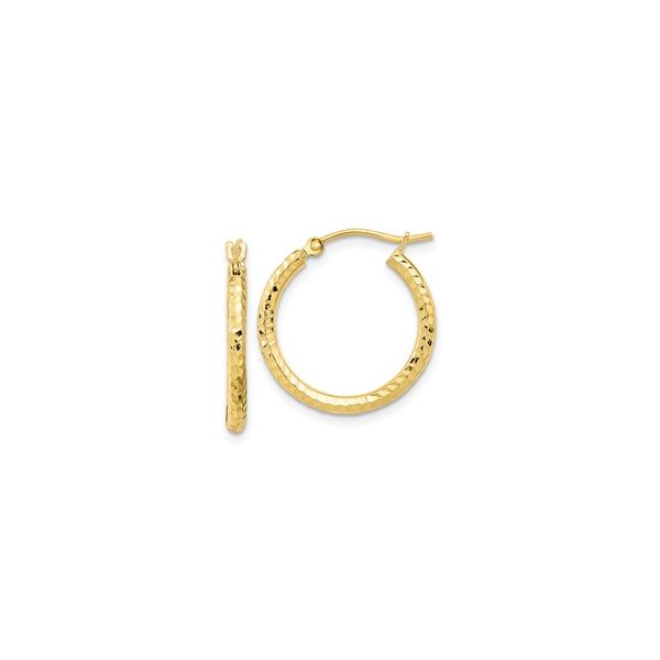 Gold Earrings Tena's Fine Diamonds and Jewelry Elberton, GA